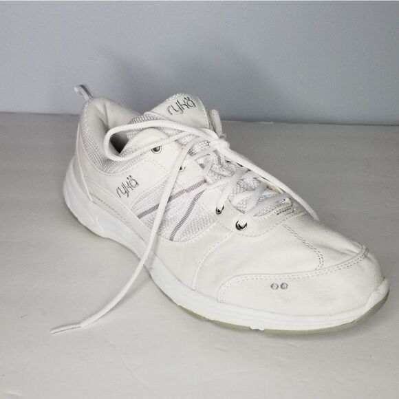 Ryka tempo white athletic shoes US size 12 - Picture 1 of 7